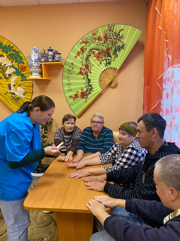 У красоты нет возраста - занятие по уходу за возрастной кожей.