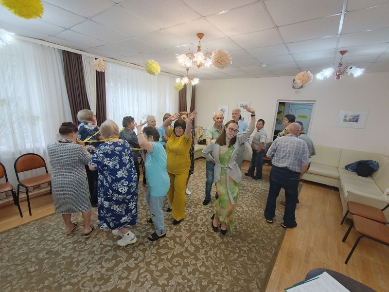 Открытие смены в отделении дневного пребывания