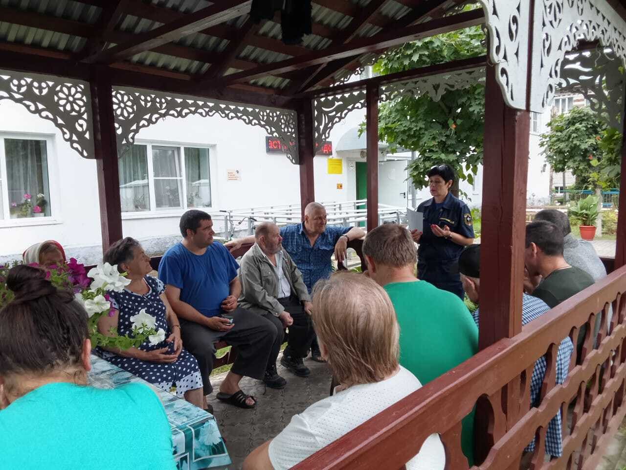 Беседа о пожарной безопасности