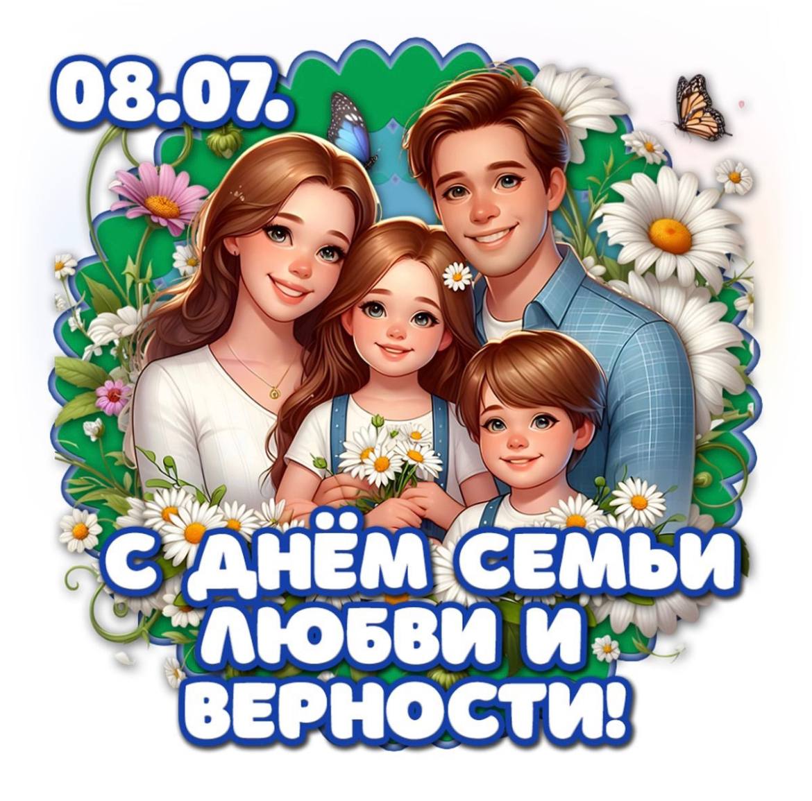 Приглашаем Вас на праздник Дня семьи, любви и верности 