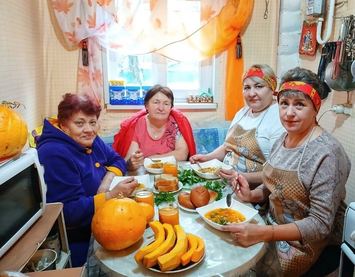 Продолжаем «Вкусные истории». Тыквенный суп!