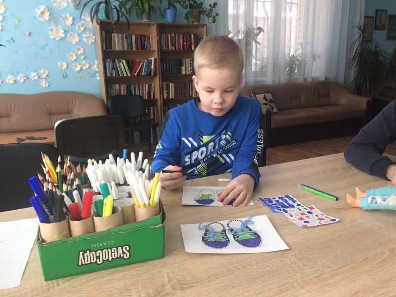 Мастер-класс для детей с ОВЗ и детей с РАС, посещающих клуб «Поверь себя»