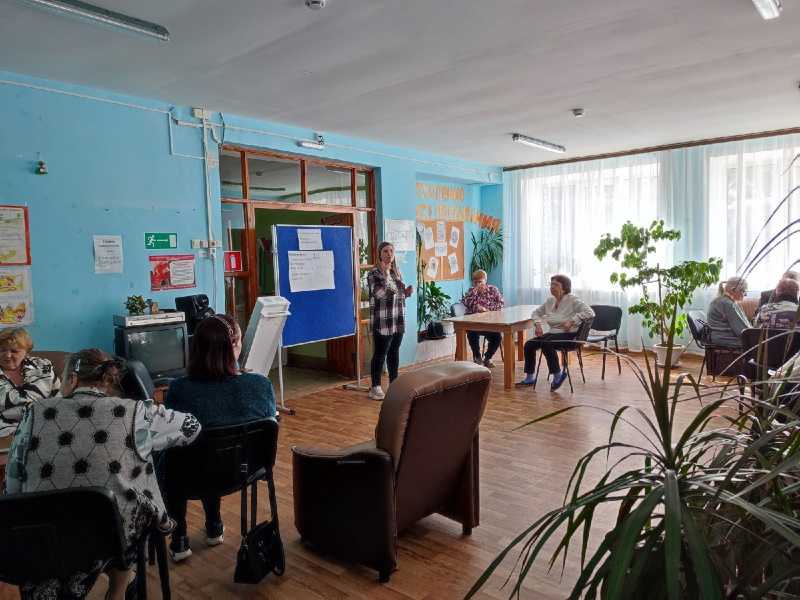 Занятие с психологом в ОДП 