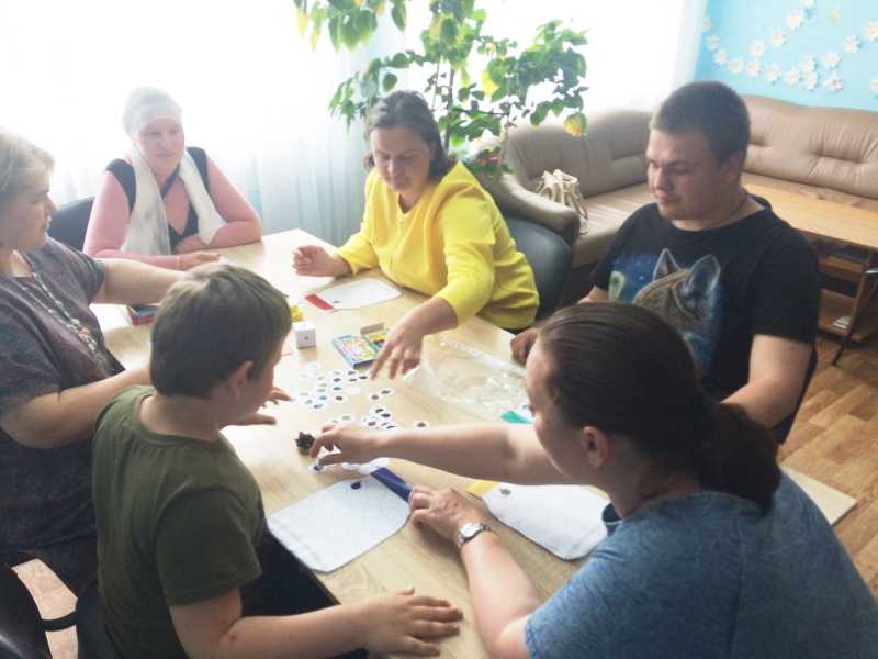 Занятие в клубе «Поверь в себя» для детей с РАС